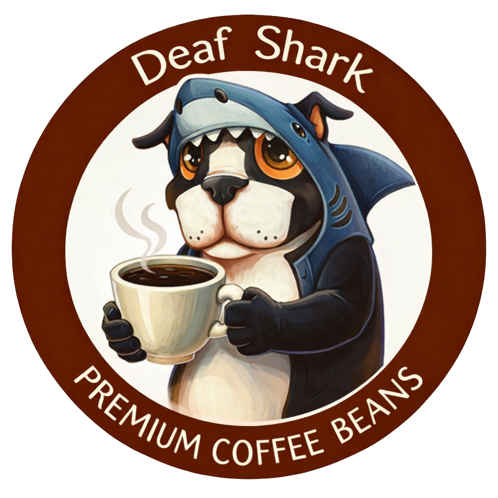 Deaf Shark Coffee logo